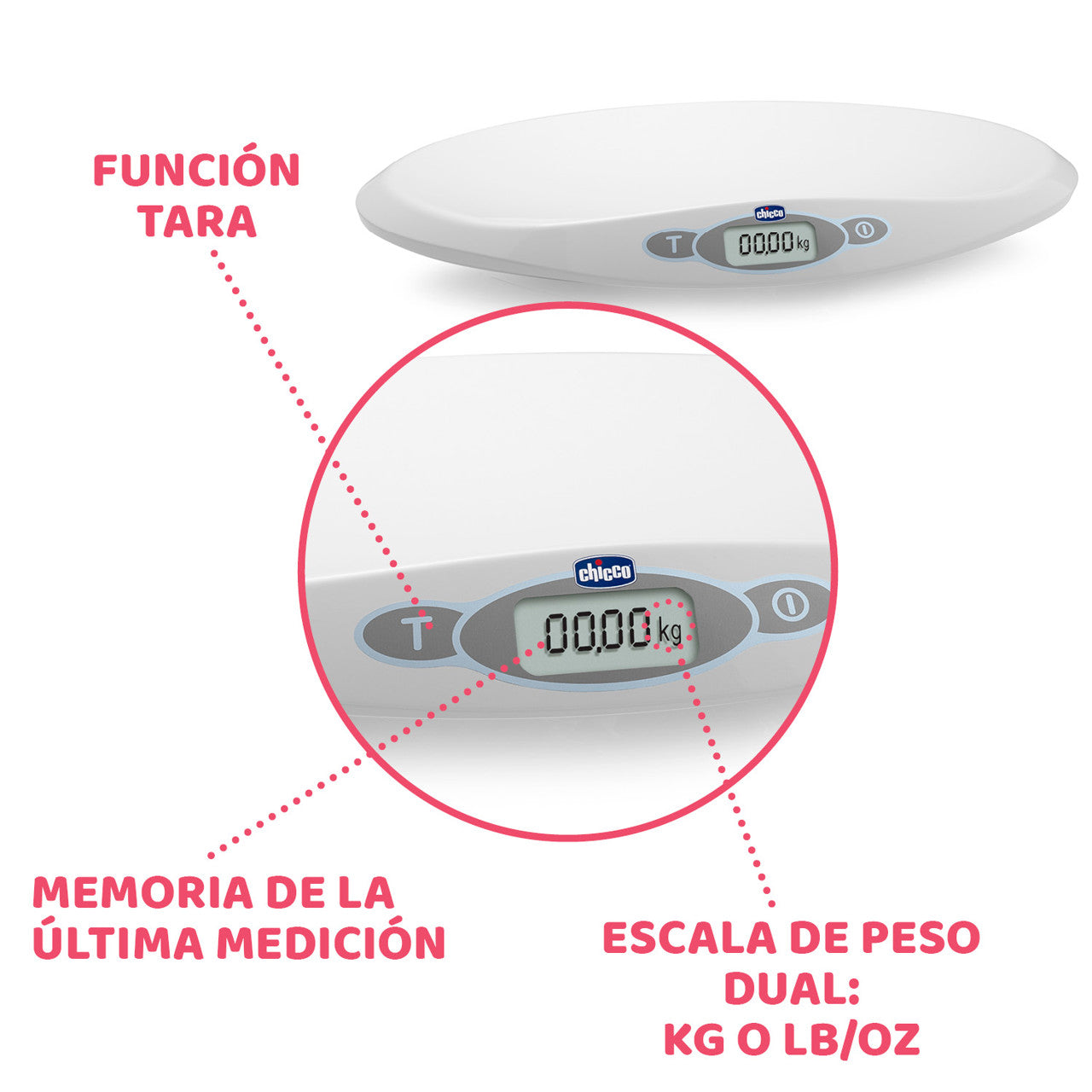 Báscula digital infantil - Chicco