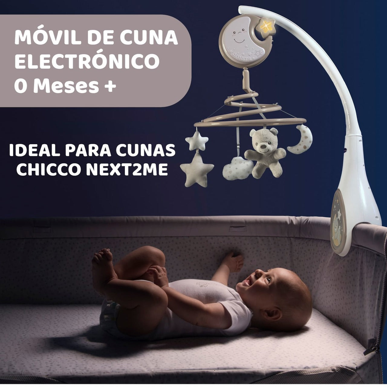 Móvil Next2dreams Beige - Chicco