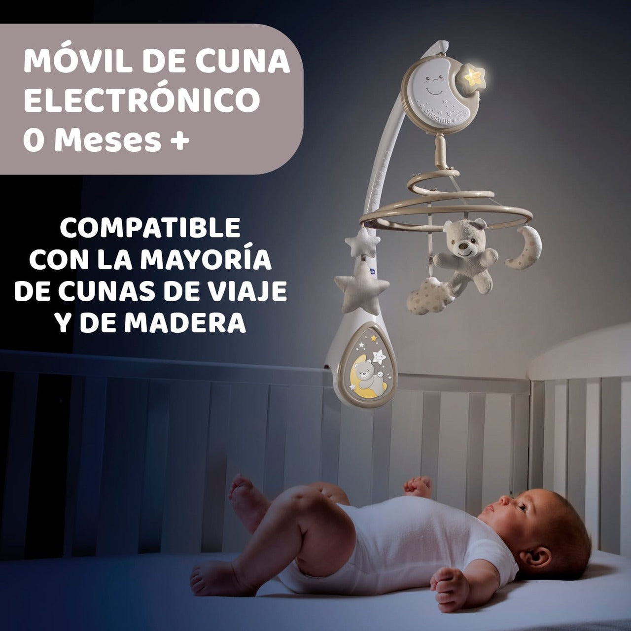 Móvil Next2dreams Beige - Chicco