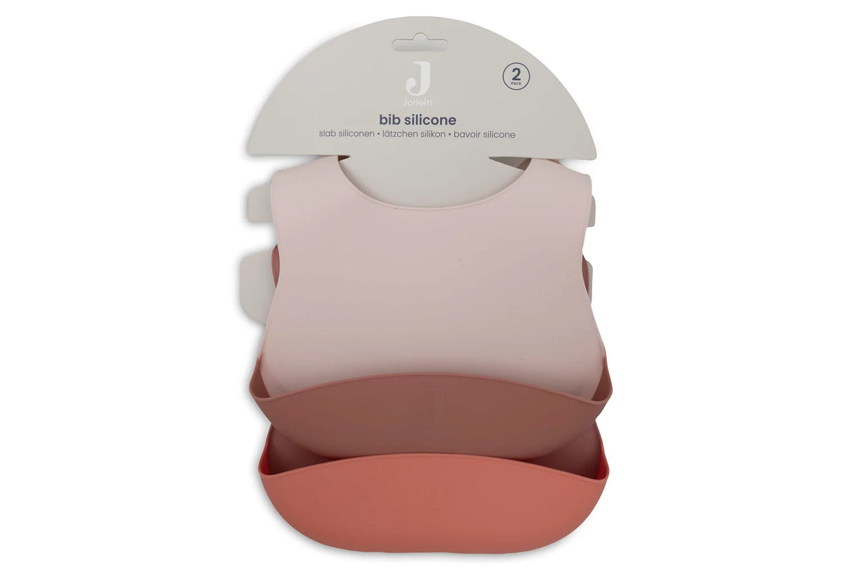 Baberos silicona Blush - Jollein