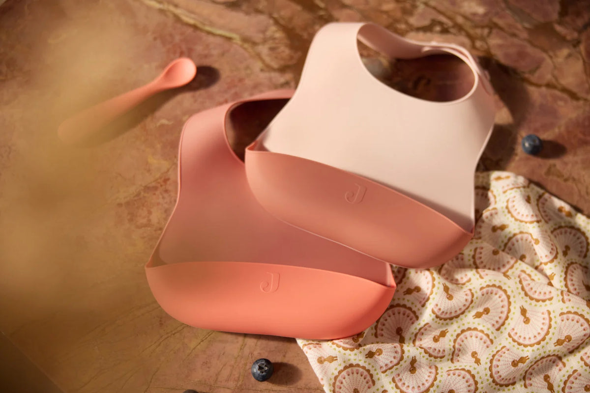 Baberos silicona Blush - Jollein