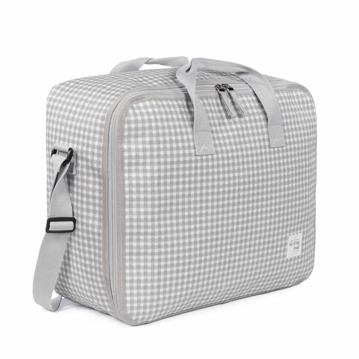 Maleta I Love Vichy Gris - Walking Mum