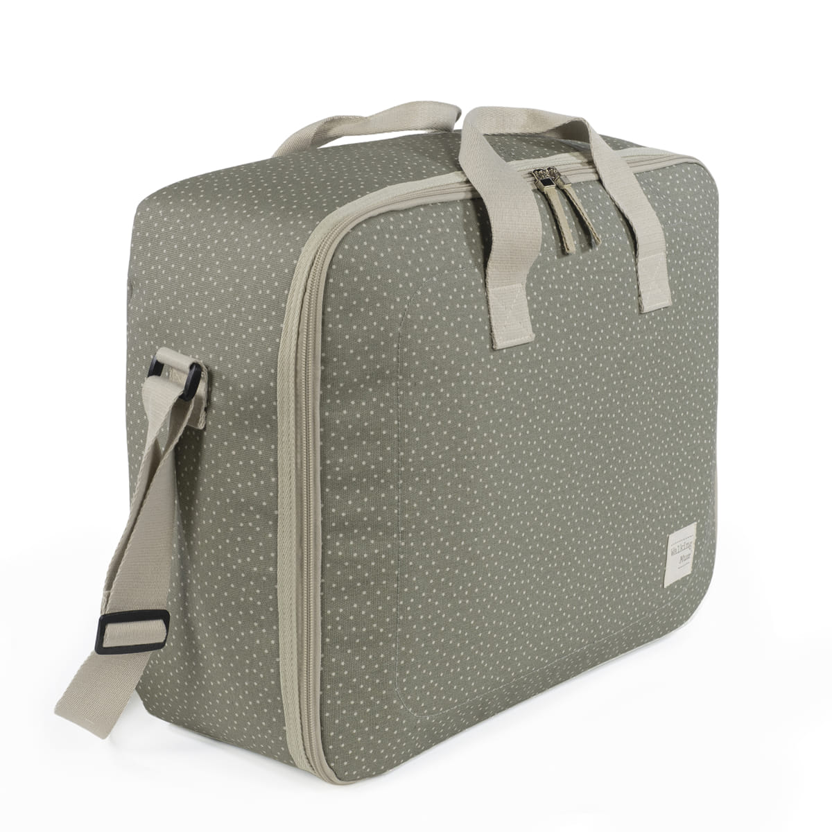 Maleta Topito Poppy Musgo - Walking mum