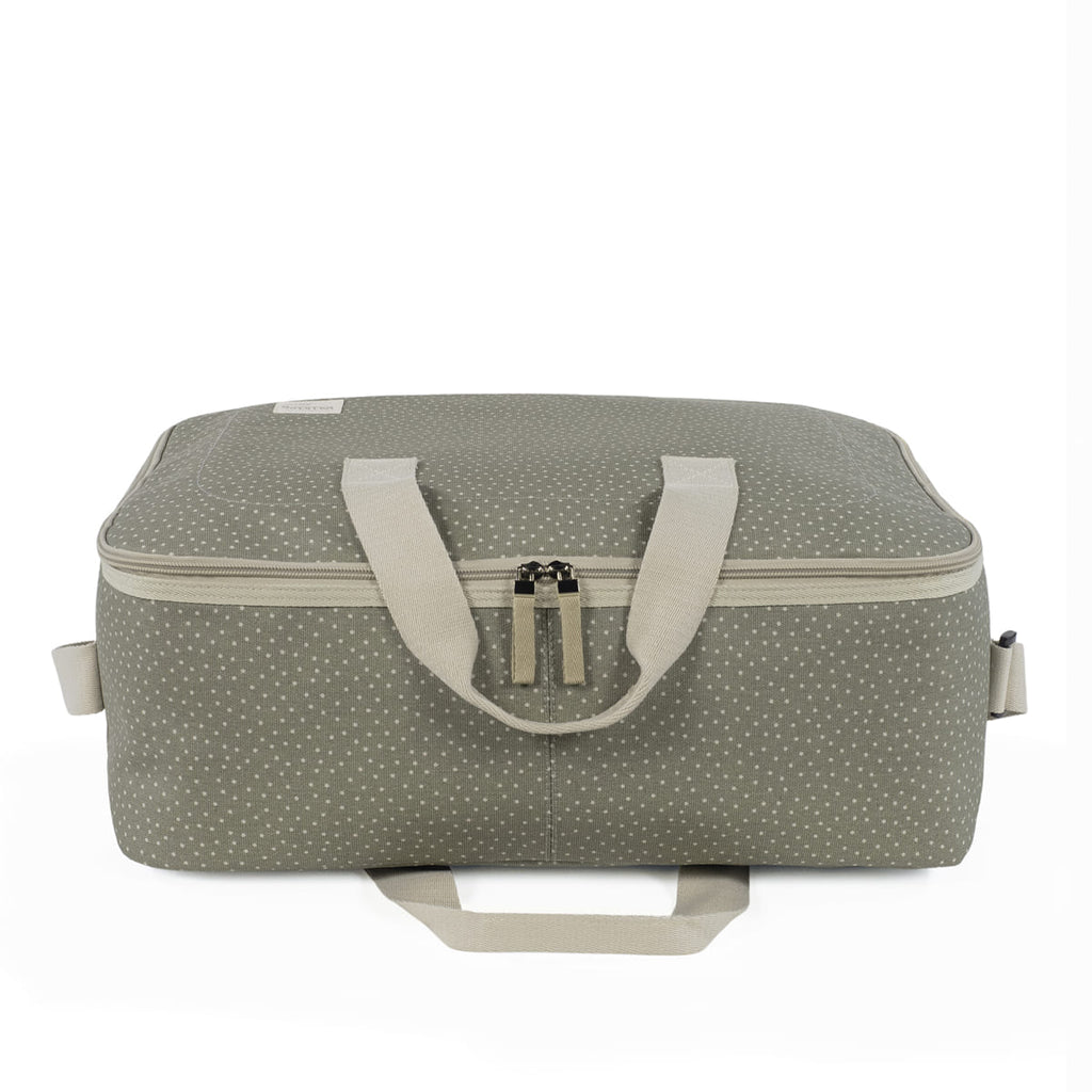 Maleta Topito Poppy Musgo - Walking mum