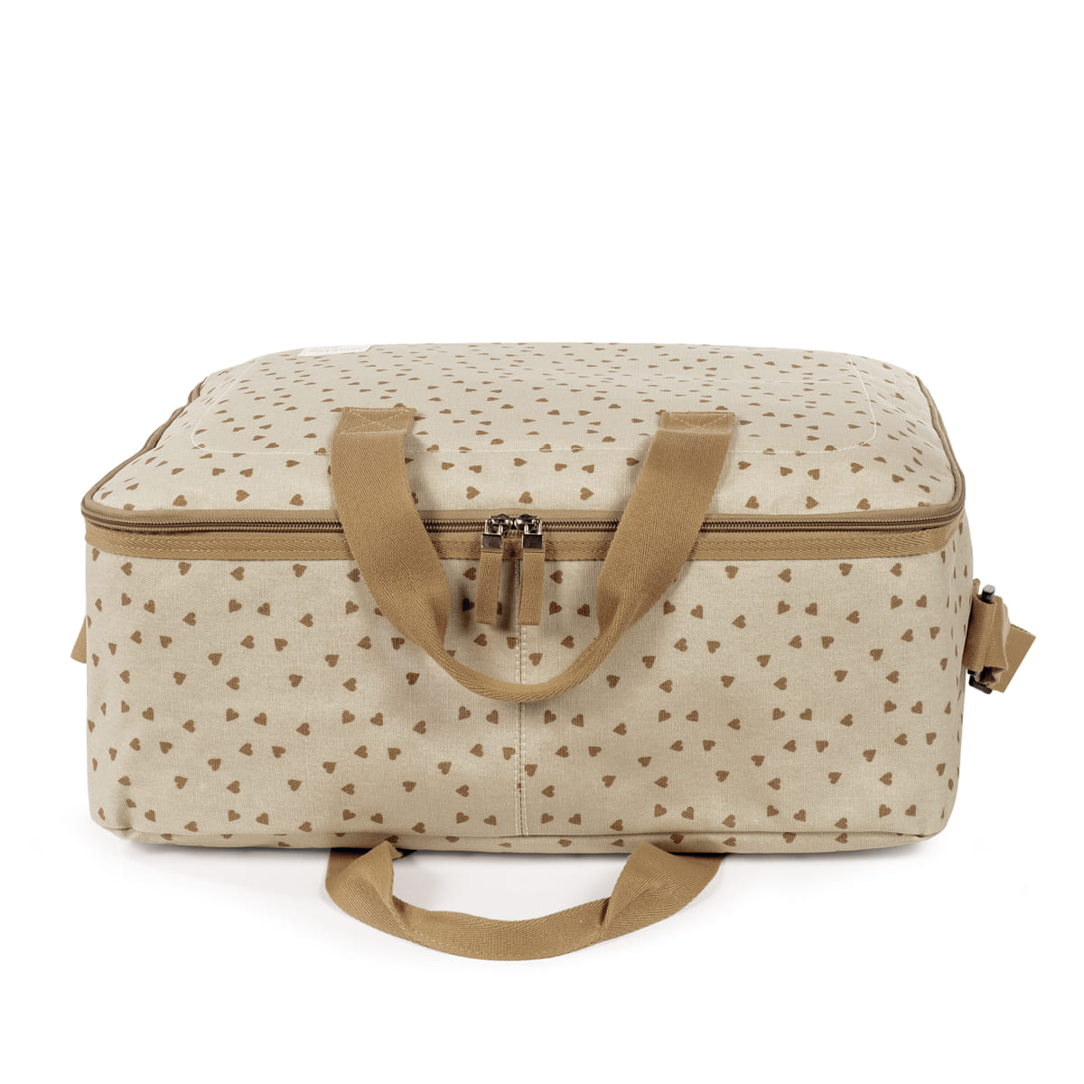 Maleta Corazones Poppy Canela - Walking Mum