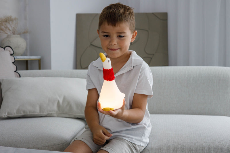 Luz Nocturna Silicona GIOduck - Innogio