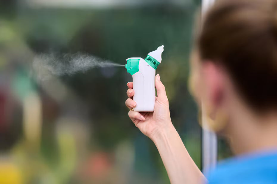 Aspirador nasal eléctrico con función de pulverización - Bebe confort