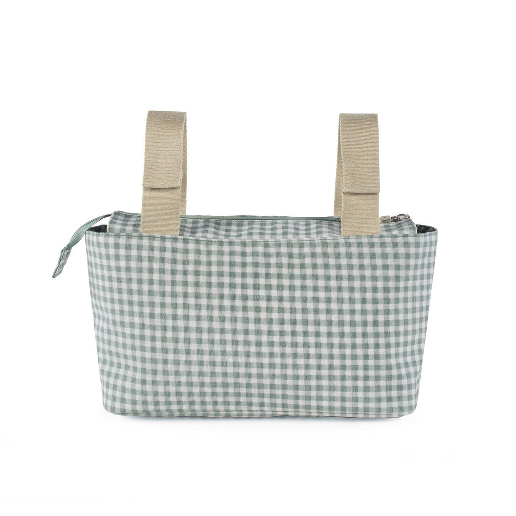 Bolso organizador I Love Vichy verde - Walking Mum
