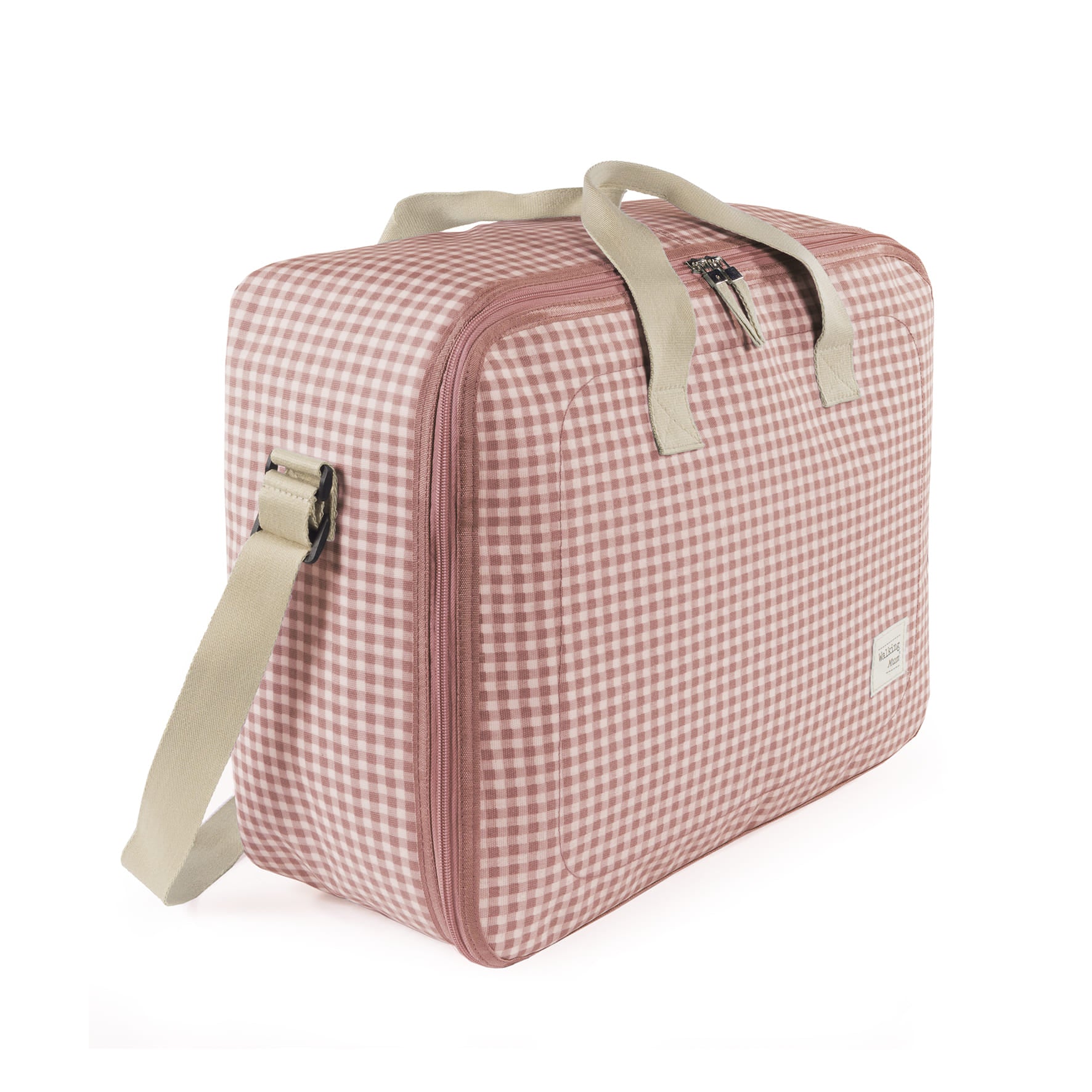 Maleta I Love Vichy Rosa - Walking Mum