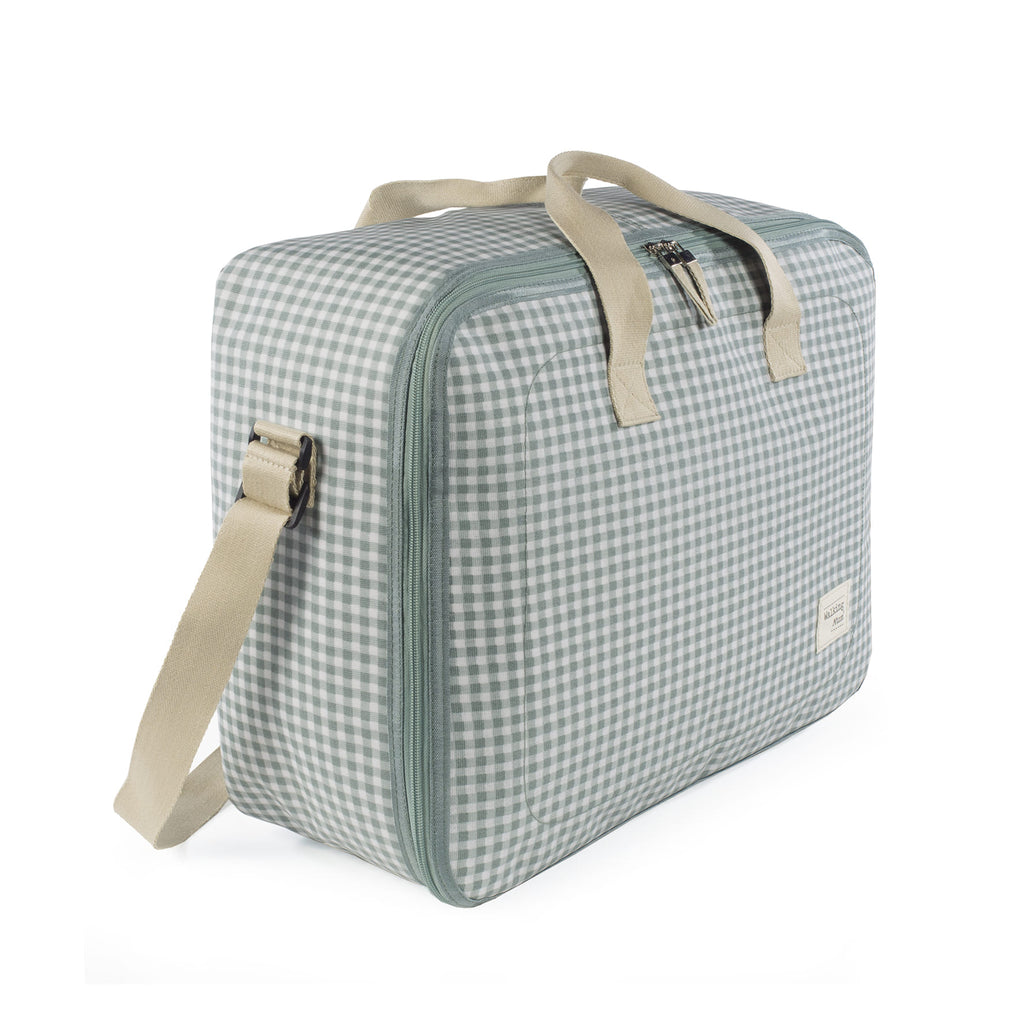 Maleta I Love Vichy Verde - Walking Mum