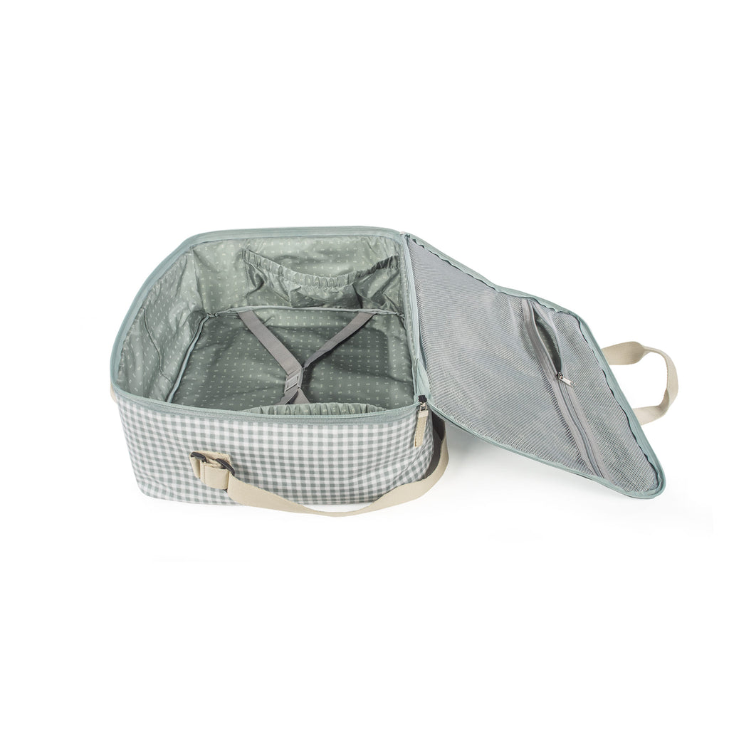 Maleta I Love Vichy Verde - Walking Mum