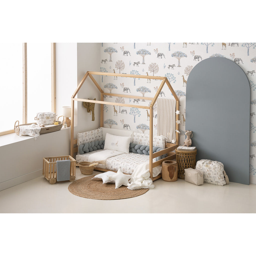 Conjunto nórdico y protector Cuna/Maxicuna Tanzania - Bimbidreams