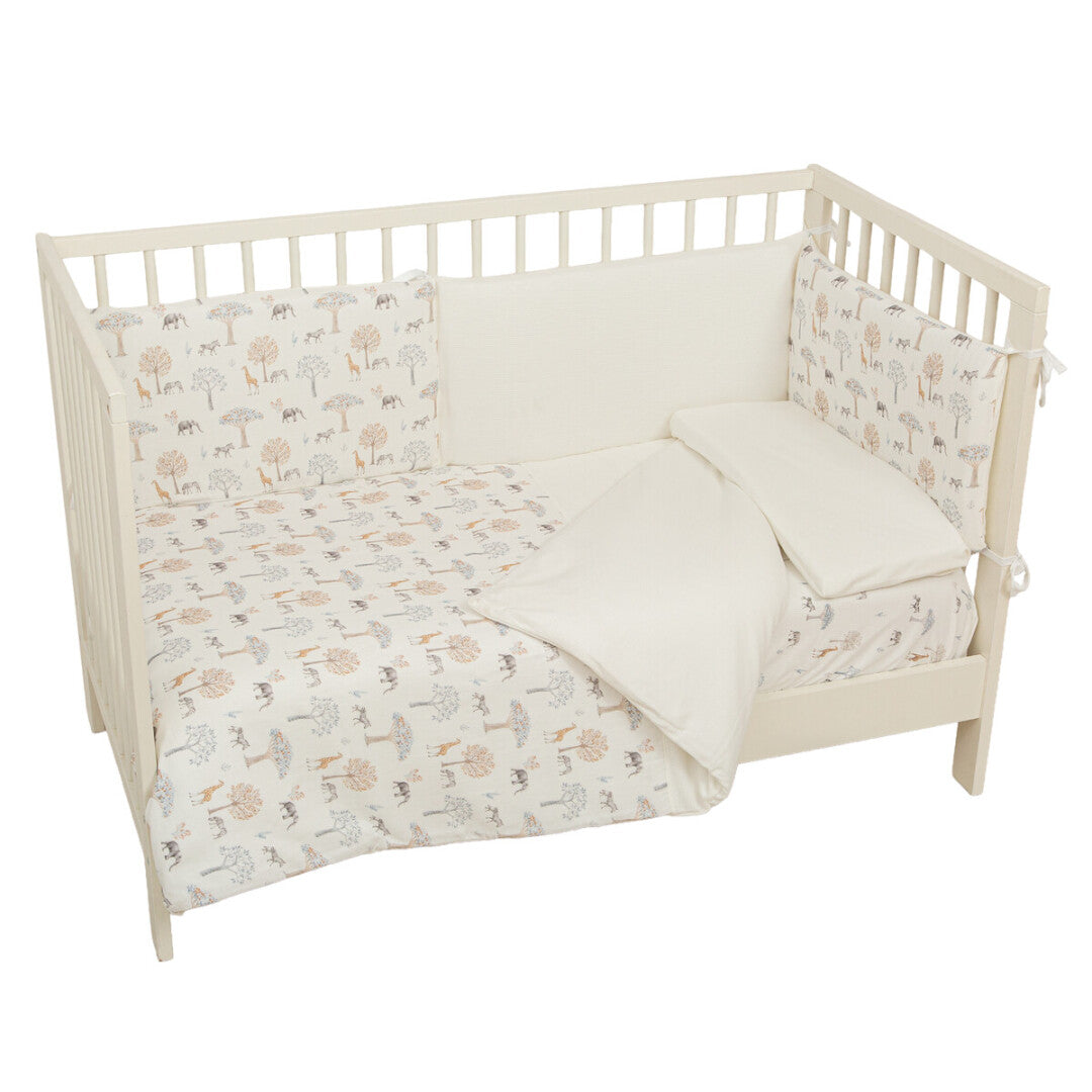 Conjunto nórdico y protector Cuna/Maxicuna Tanzania - Bimbidreams