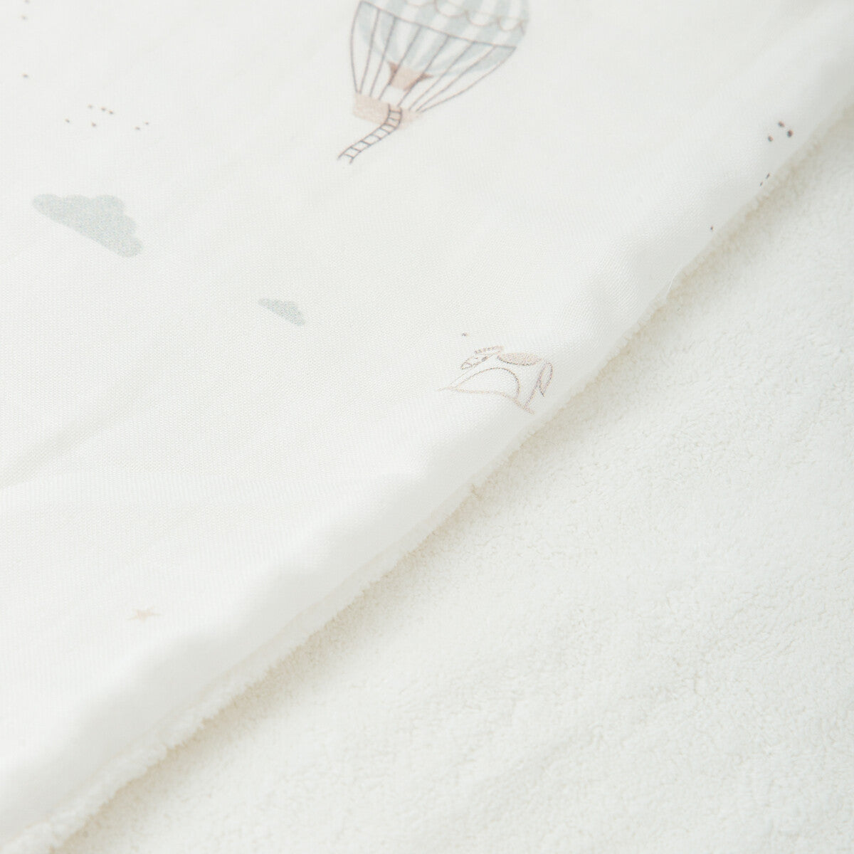 Manta Microfibra Dots Blue Sky - Bimbidreams