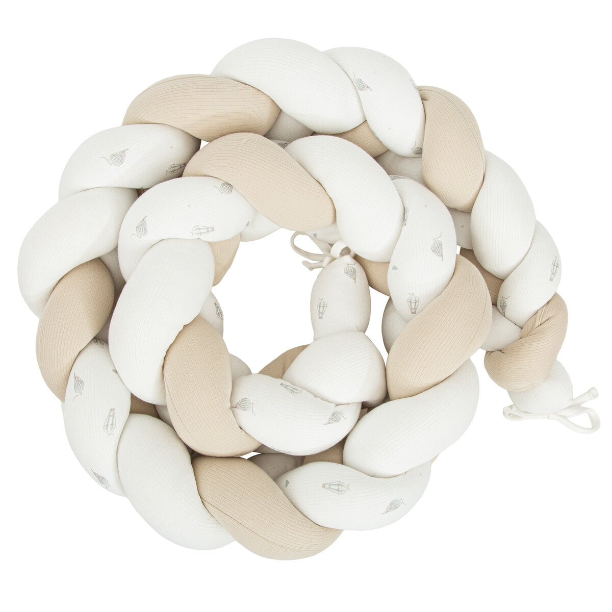 Protector cuna trenza Blue Sky - Bimbidreams