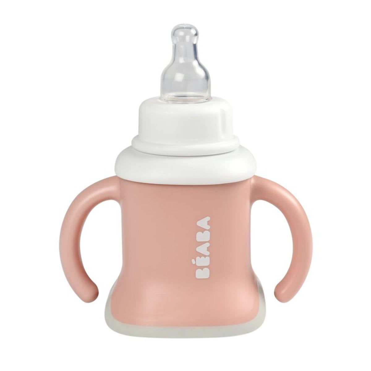 Taza Evoluclip 3 en 1 old pink - Béaba