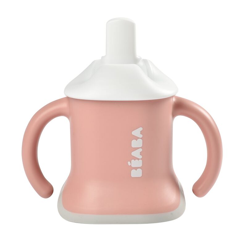 Taza Evoluclip 3 en 1 old pink - Béaba