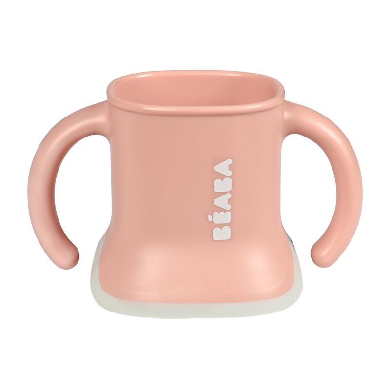 Taza Evoluclip 3 en 1 old pink - Béaba
