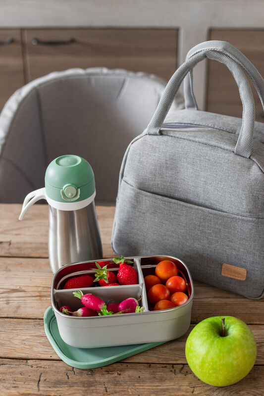Fiambrera inox sage green - Beaba
