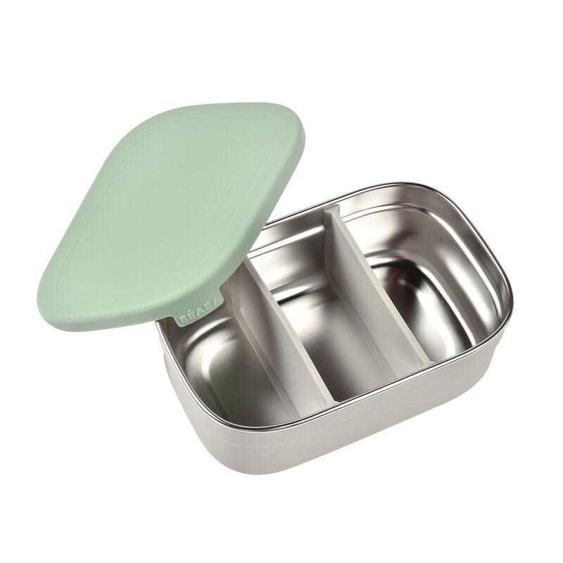 Fiambrera inox sage green - Beaba