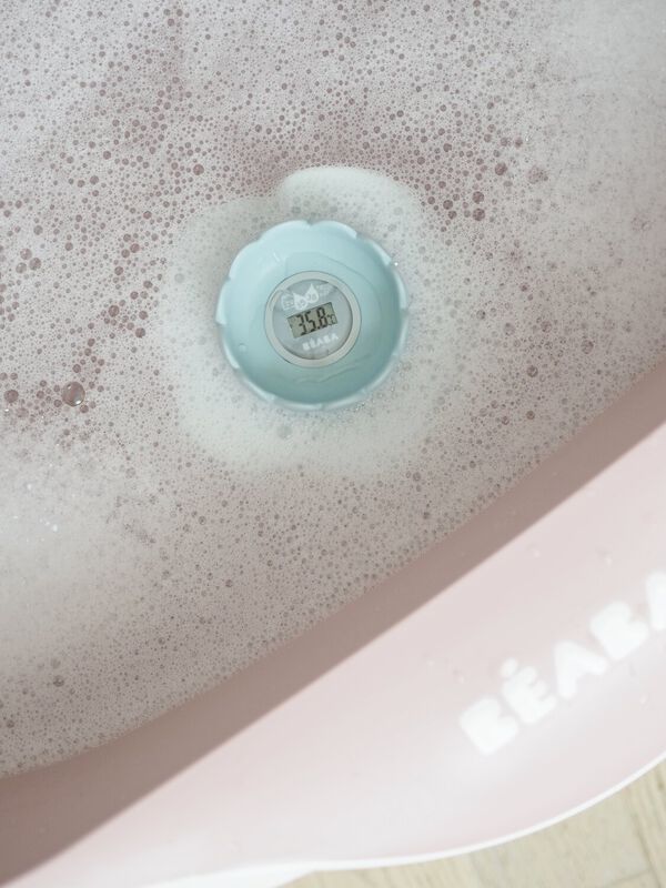 Termómetro baño Lotus green blue - Beaba