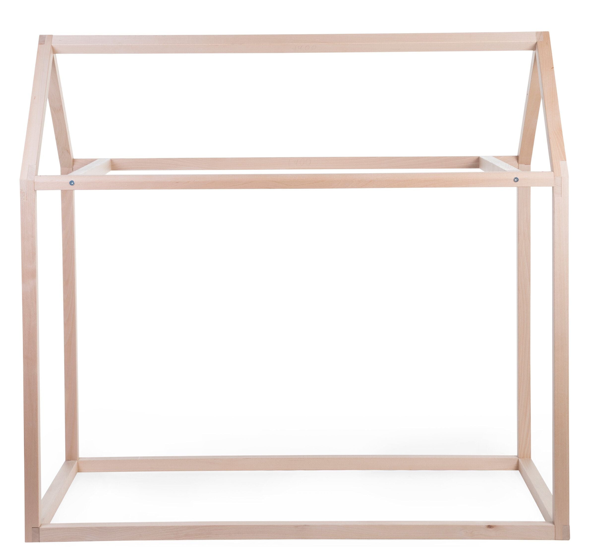 Cama Casita Natural 70x140cm - Childhome