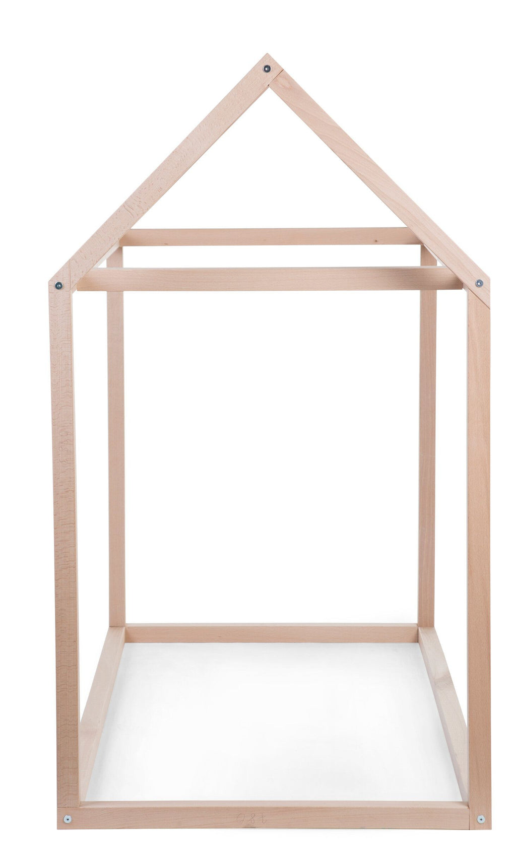 Cama Casita Natural 70x140cm - Childhome