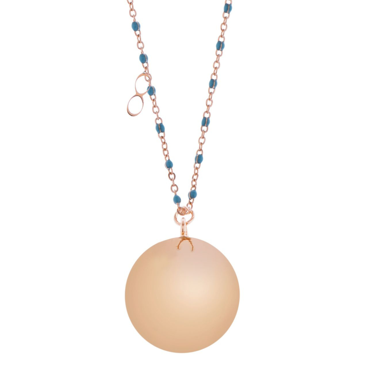 Bola llamador de Ángeles Fine Silver/Pink - Proud Mama