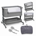 Minicuna colecho Comfy Gris - Innovaciones MS