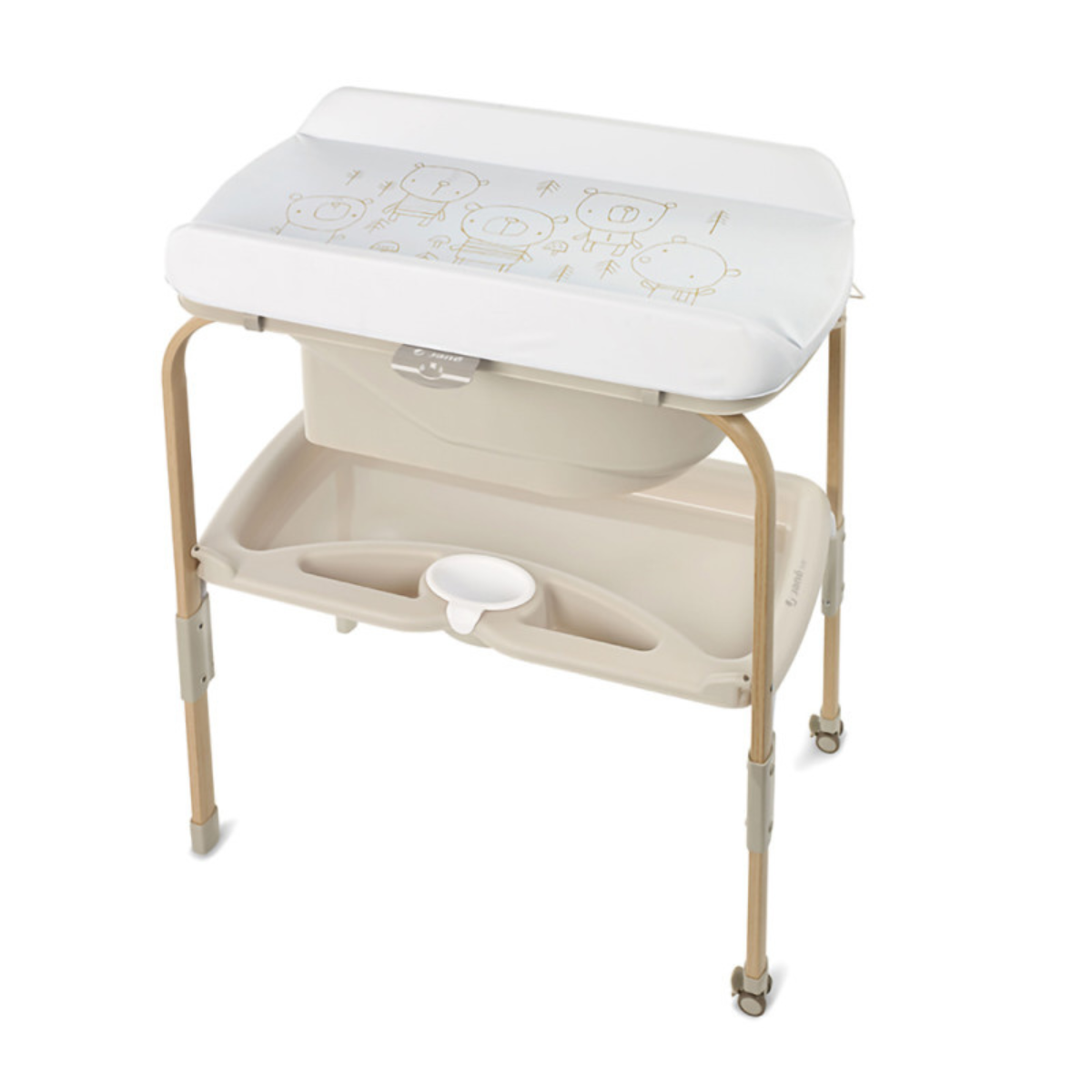 Bañera cambiador Flip Glitter - Jané