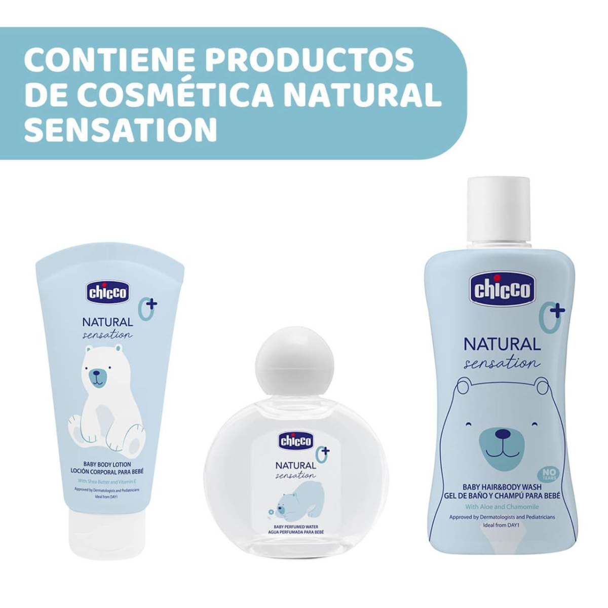 Set cosmética Baby Essential Natural - Chicco