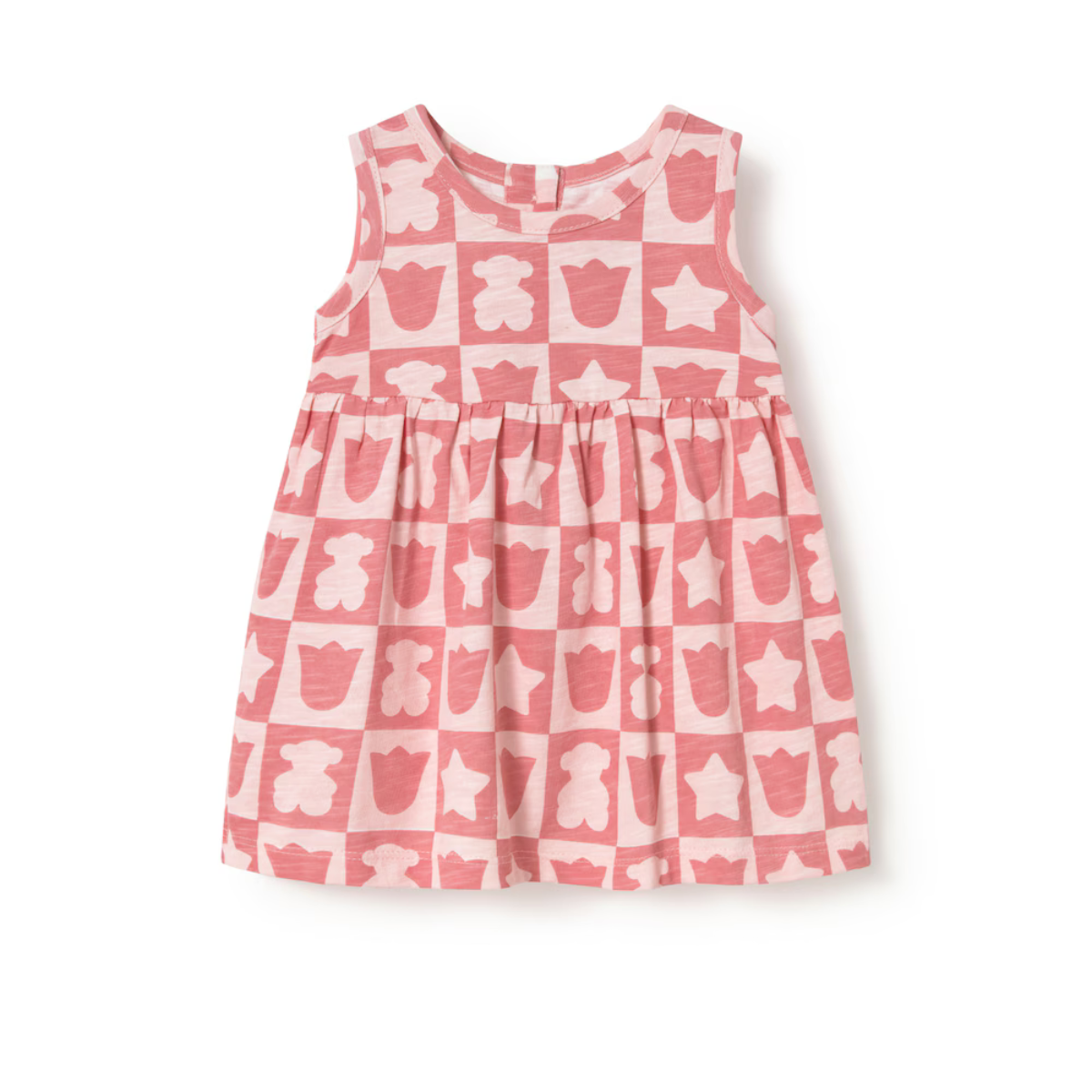 Vestido sin mangas Casual rosa - Tous