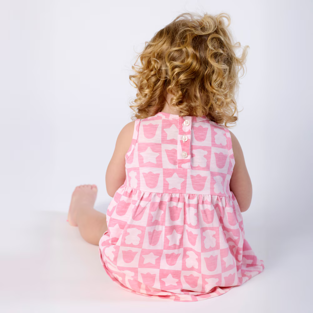 Vestido sin mangas Casual rosa - Tous