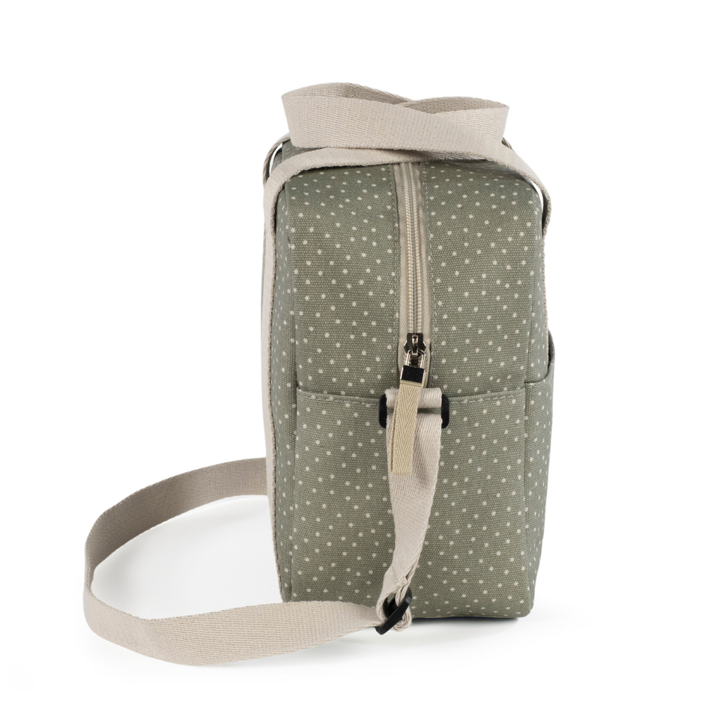Bolsa térmica Poppy topitos verde - Walking Mum
