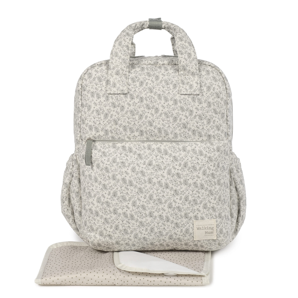 Mochila pañalera Gala Mint - Walking Mum