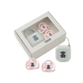 Pack 2 chupetes Bear rosa - Tous