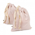 Pack 2 bolsitas para mudas bebé Rayas Pink - Fundas Bcn