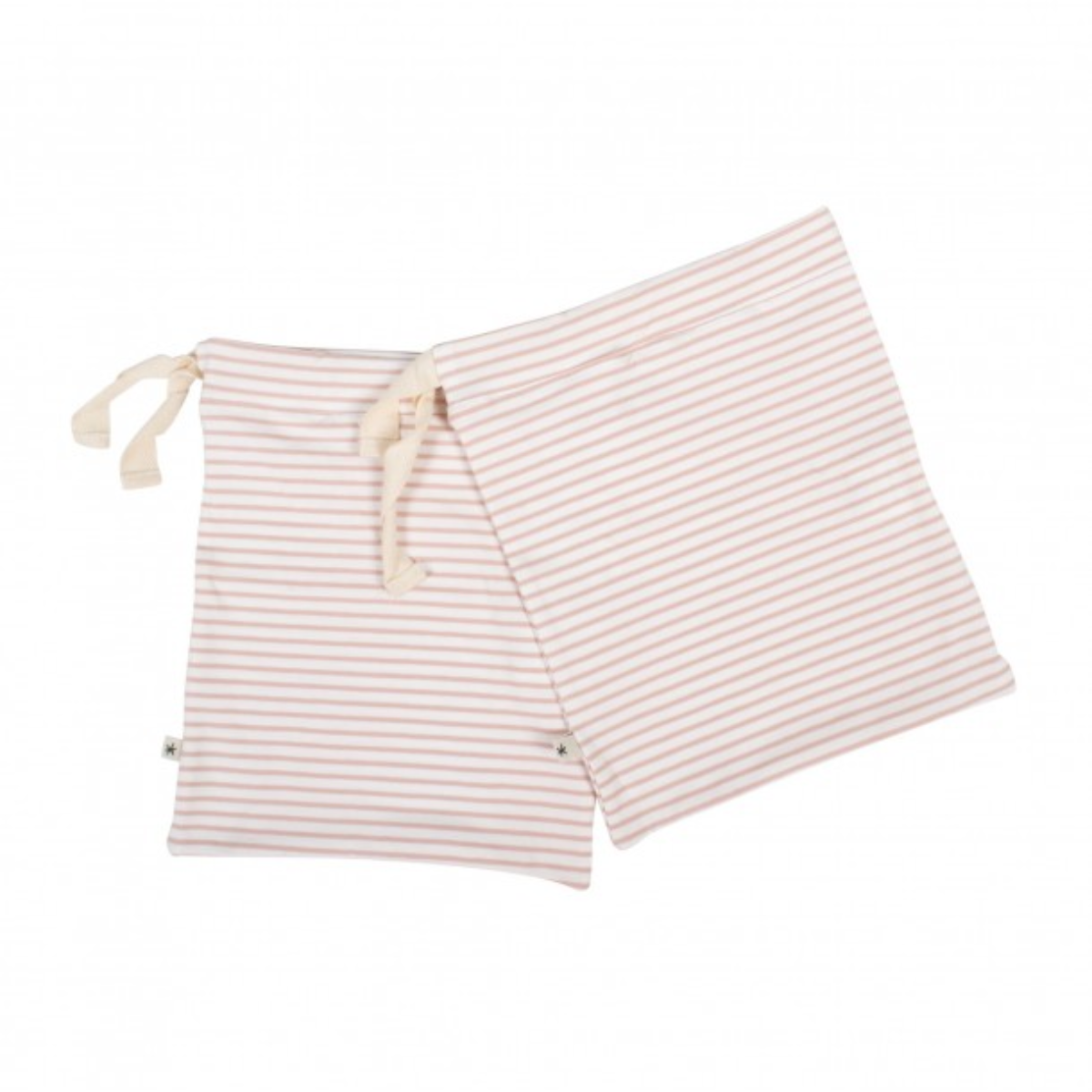Pack 2 bolsitas para mudas bebé Rayas Pink - Fundas Bcn