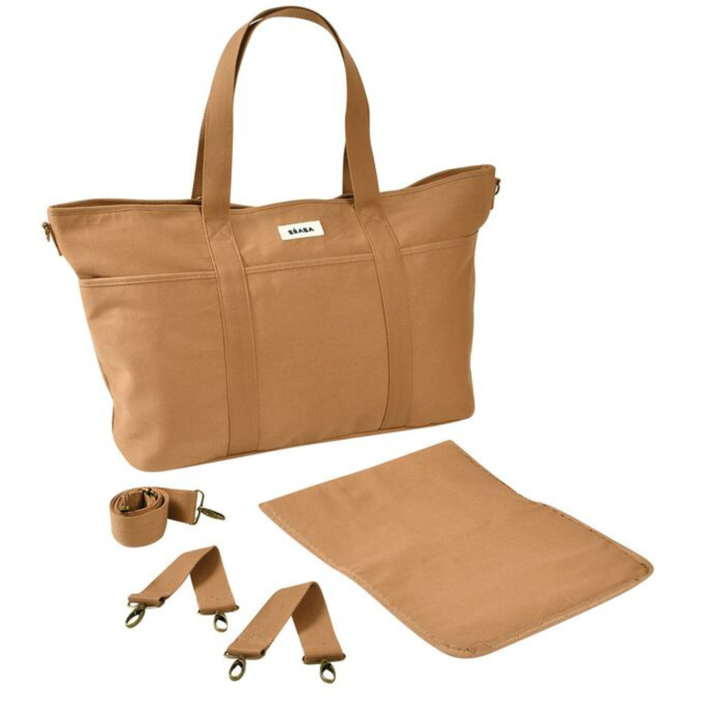 Bolso cambiador Madrid XXL Ocre - Beaba