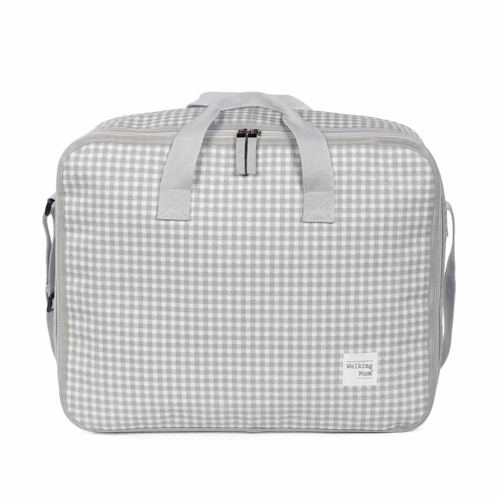 Maleta I Love Vichy Gris - Walking Mum