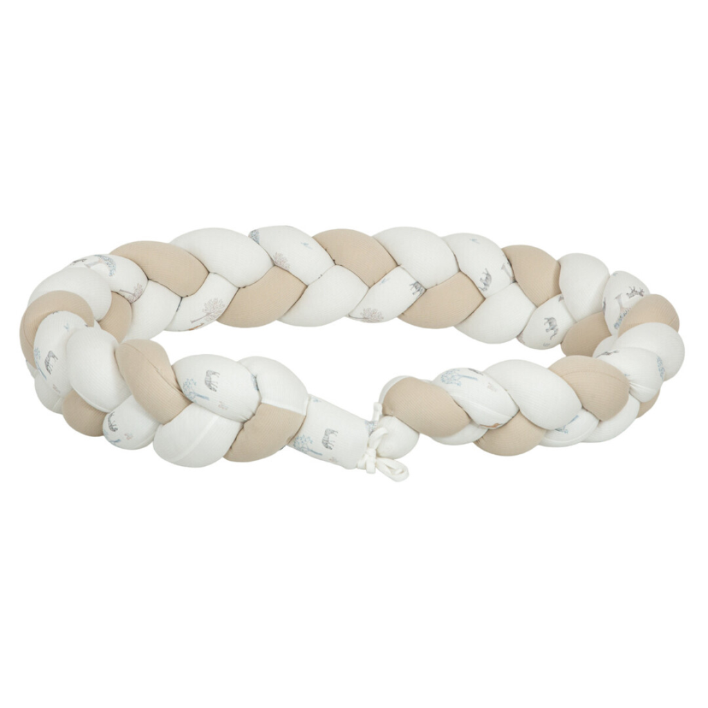 Protector cuna trenza Tanzania - Bimbidreams
