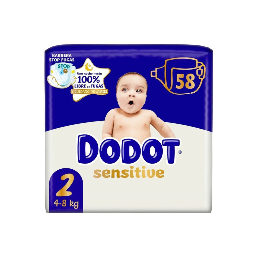 Pañales Talla 2 (4-8 kg) - Dodot Sensitive