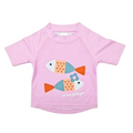 Camiseta tela protección solar UPF 50+ Coral - Monnuage