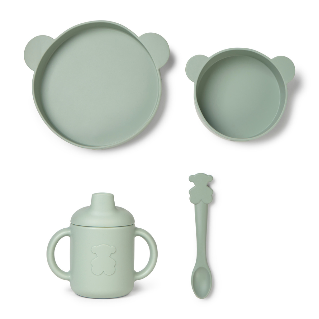 Set Vajilla silicona Zoe Bruma - Tous