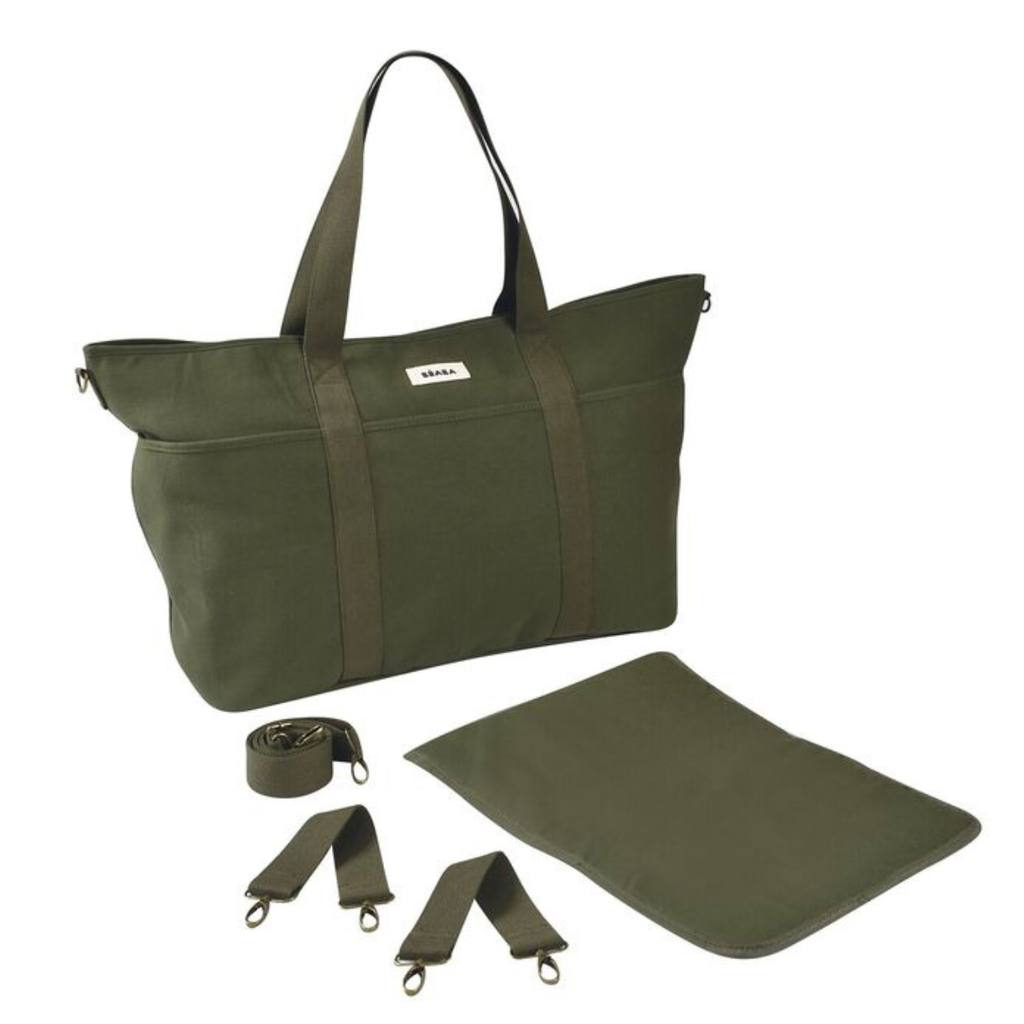 Bolso cambiador Madrid XXL Kaki - Beaba