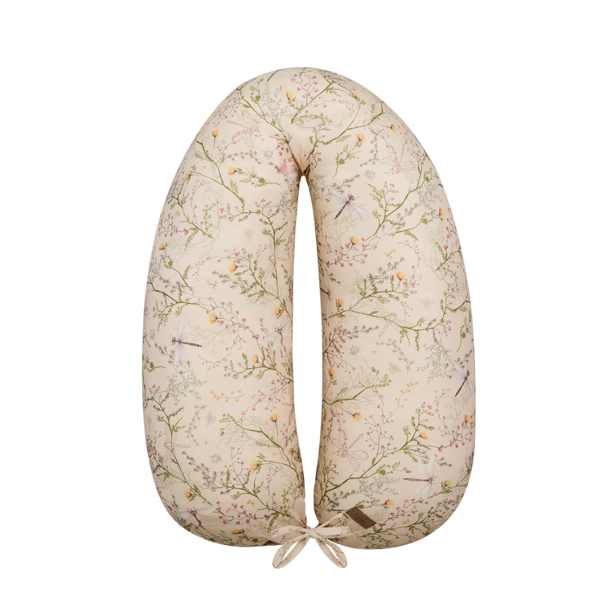 Almohada embarazo y lactancia Secret Garden Beige - Kikkaboo
