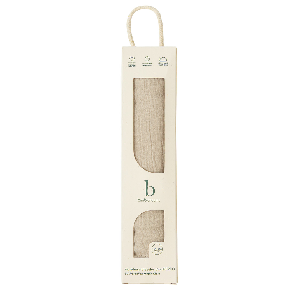 Muselina de bambú protección UV Lino - Bimbidreams