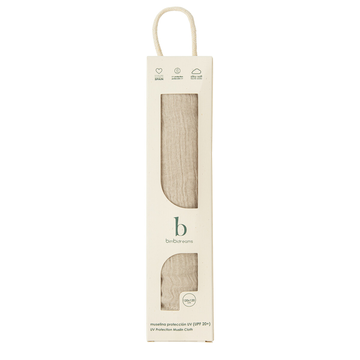 Muselina de bambú protección UV Lino - Bimbidreams