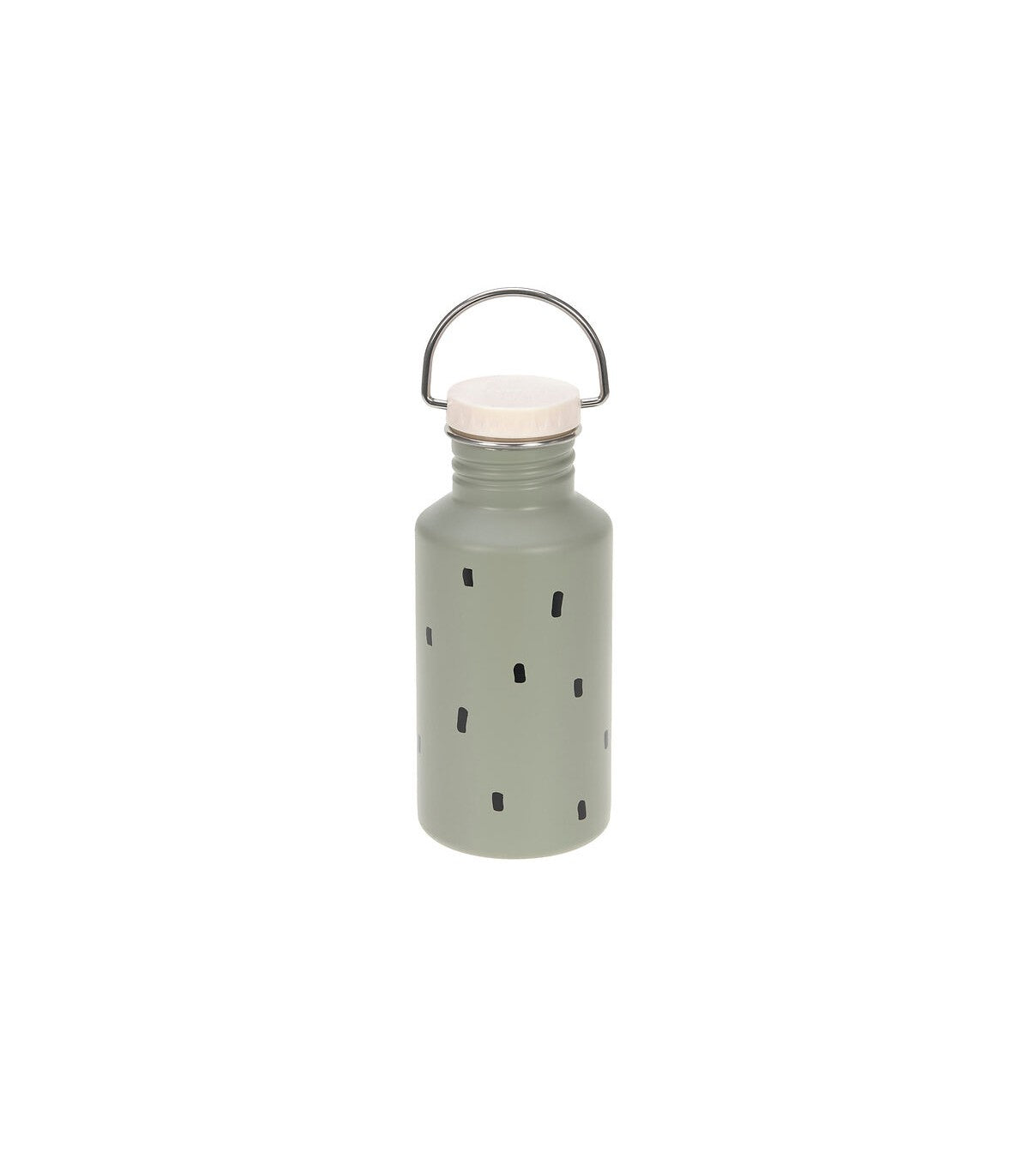Botella acero inoxidable 500 ml Light olive - Lässig