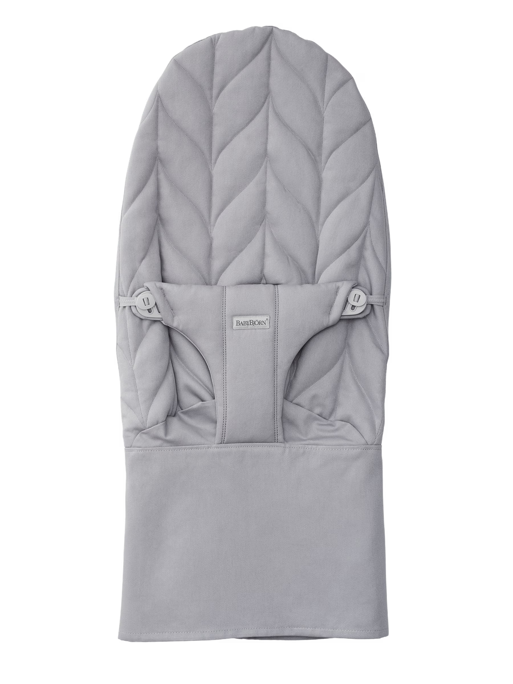Asiento de tela adicional para hamaca Bliss acolchado pétalo gris claro - Babybjörn